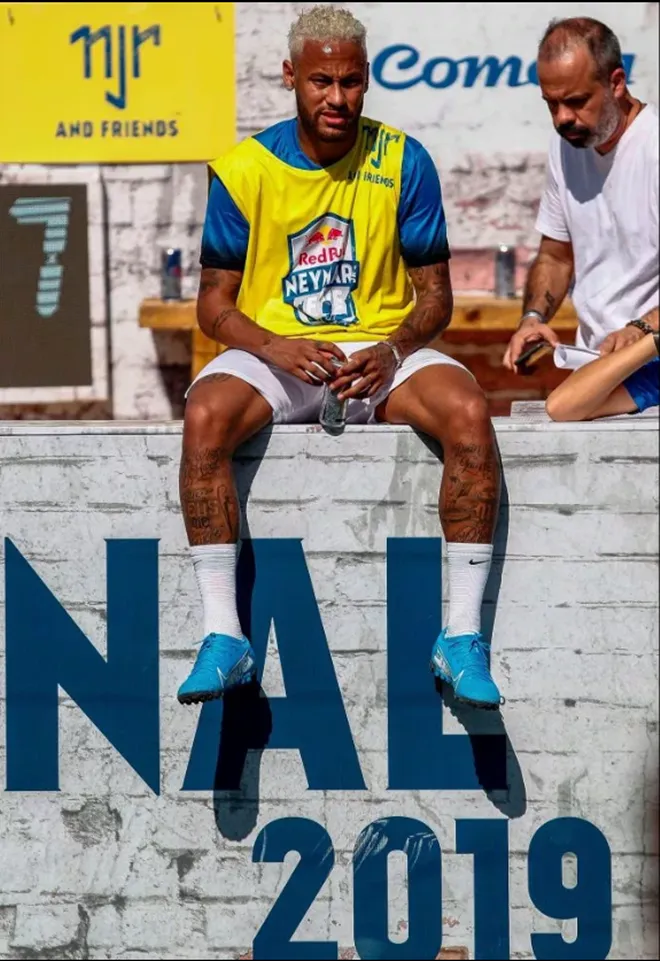 PSG contract rebel Neymar plays in his own charity tournament just a week after missing the Copa America - Bóng Đá