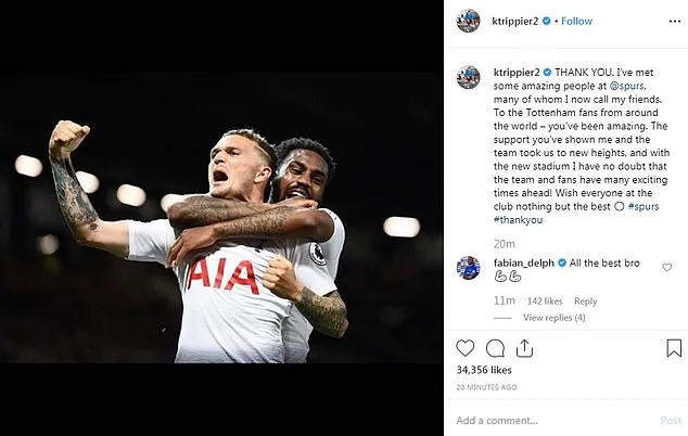 Kieran Trippier warmly greeted by Atletico Madrid team-mates as he trains for first time after signing from Tottenham in £20m deal - Bóng Đá