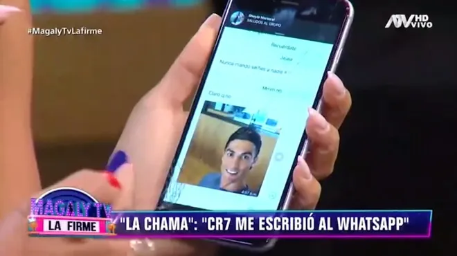 Ronaldo lộ tin nhắn gạ gẫm người đẹp Venezuela - Bóng Đá