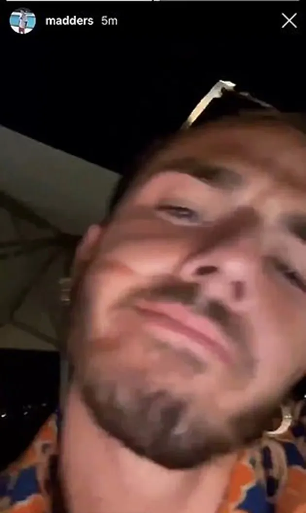 Leicester City star James Maddison hastily deletes an Instagram video showing him bleary-eyed and trying to kiss an unimpressed woman - Bóng Đá