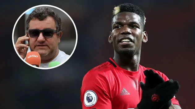 Man Utd, Pogba discussing contract extension - Raiola - Bóng Đá