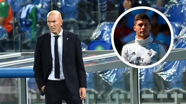 Zidane denies having a problem with Jovic after Real Madrid held to goalless draw - Bóng Đá