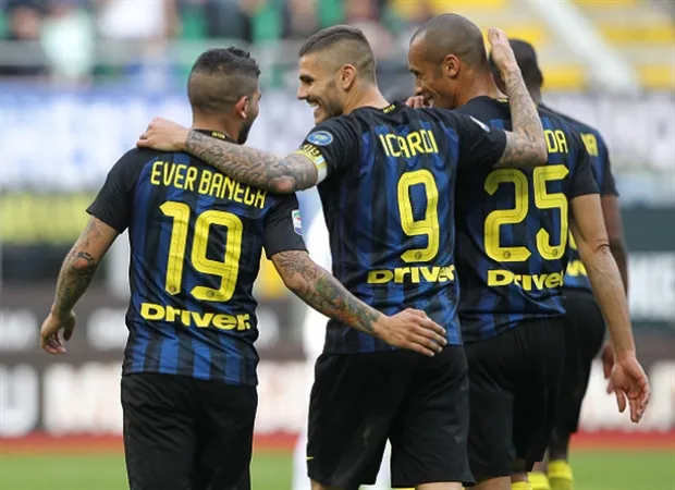 Chùm ảnh: Inter thăng hoa, nã 7 bàn khó tin vào lưới Atalanta - Bóng Đá