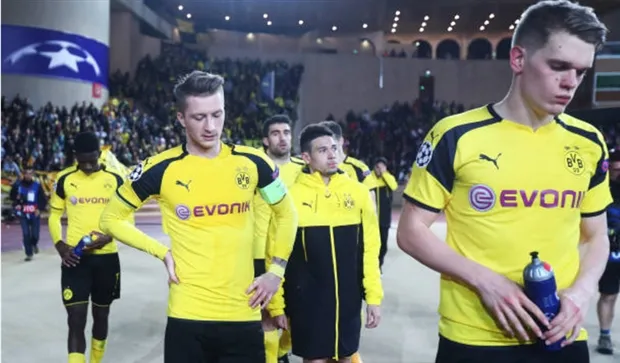 Dortmund bị loại, Reus gắng kiềm nước mắt tại Stade Louis II - Bóng Đá