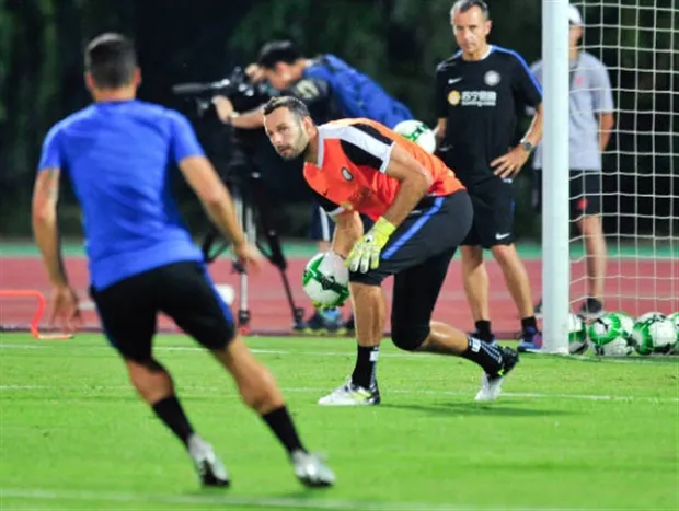 Tập xuyên màn đêm, Inter quyết giành cúp tại Trung Quốc - Bóng Đá
