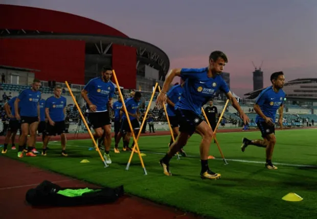 Tập xuyên màn đêm, Inter quyết giành cúp tại Trung Quốc - Bóng Đá