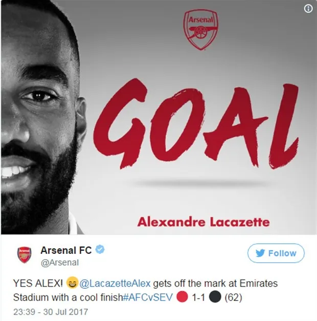 Lacazette! Chào mừng tới 'nhà thương' Arsenal - Bóng Đá