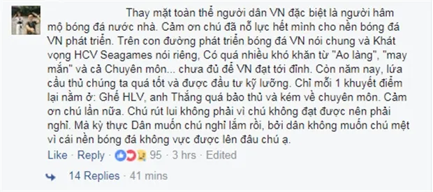 Bầu Thắng từ chức: Tiếc cho một người có tâm - Bóng Đá