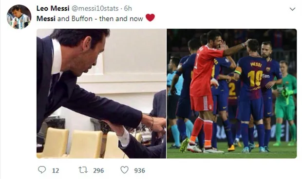 Đã hạ gục Buffon, hãy trao ngay quả bóng vàng cho Messi - Bóng Đá