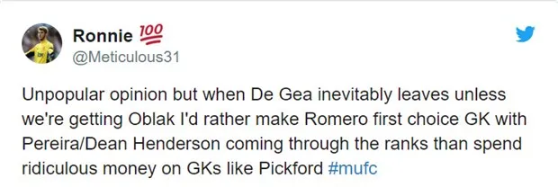 Chưa đến, mục tiêu thay thế De Gea đã bị fan Man Utd tẩy chay - Bóng Đá