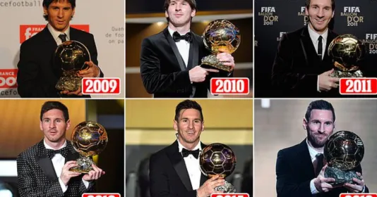 Messi làm được gì trong 6 năm giành danh hiệu QBV - Bóng Đá