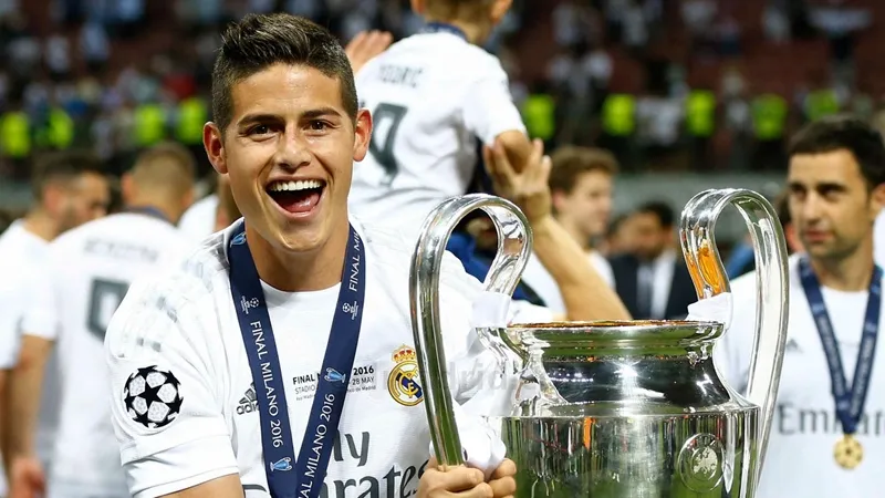 Sự nghiệp của James Rodriguez - Bóng Đá