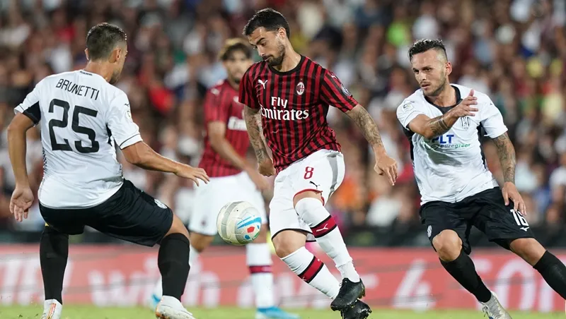 Ảnh trận Cesena - AC Milan - Bóng Đá