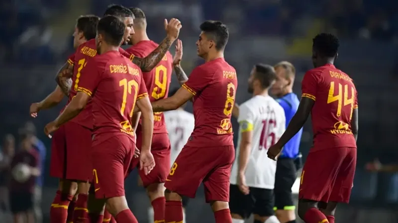 Ảnh trận Arezzo - AS Roma - Bóng Đá