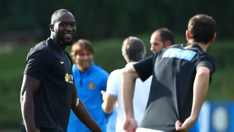 Ghi bàn cho Inter Milan và đây là tâm trạng của Lukaku - Bóng Đá