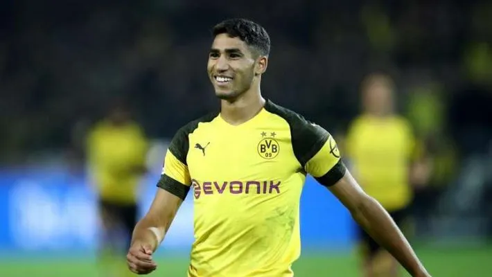 Inter Milan bị loại khỏi cuộc đua giành Achraf Hakimi - Bóng Đá