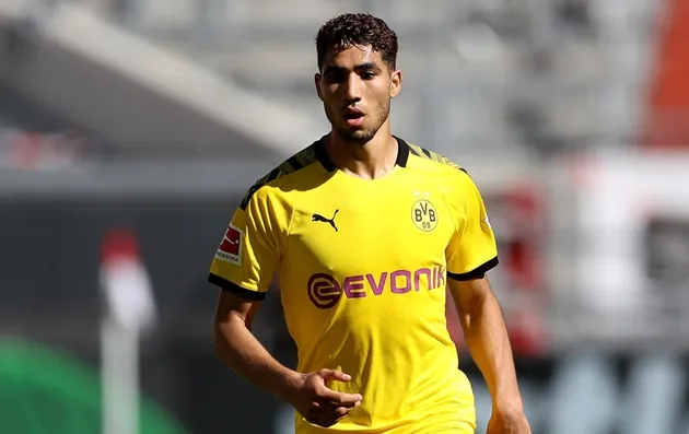 Inter Milan bị loại khỏi cuộc đua giành Achraf Hakimi - Bóng Đá