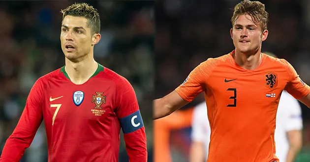 De Ligt tiết lộ Ronaldo nói điều khó tin sau CK  - Bóng Đá