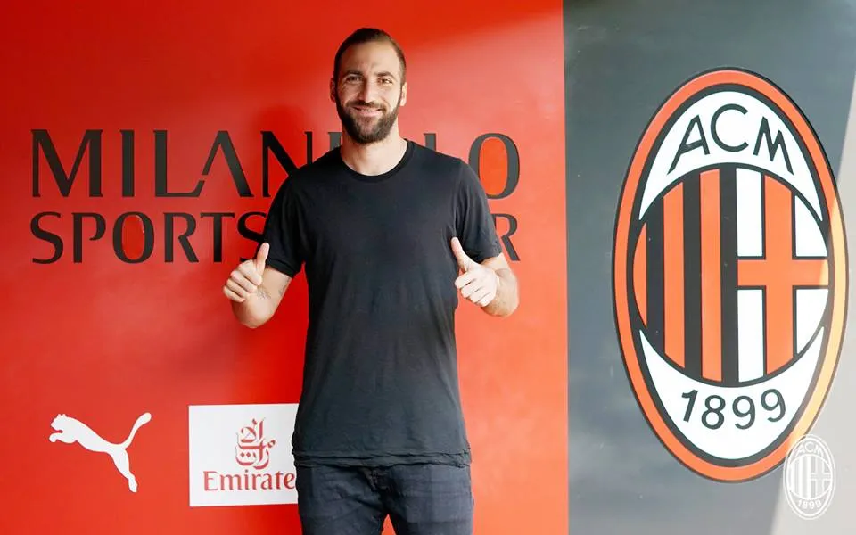 Higuain đến AC Milan - Bóng Đá