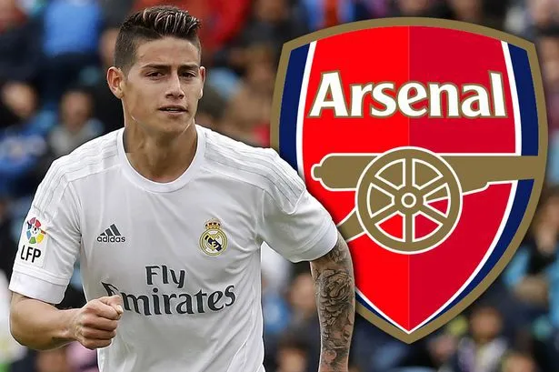 Arsenal chiêu mộ James Rodriguez - Bóng Đá