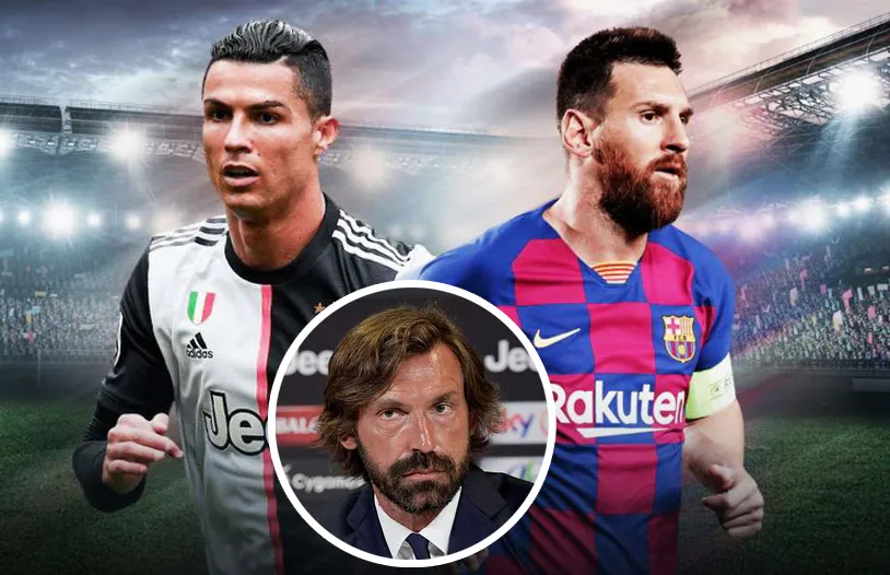 Pirlo từng làm phật lòng Ronaldo vì Messi - Bóng Đá