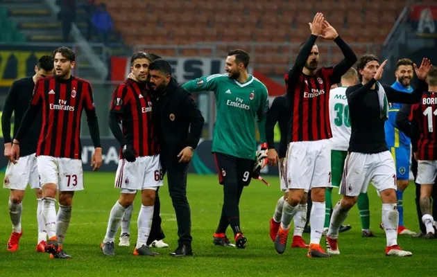 CHÍNH THỨC: AC Milan vẫn sẽ góp mặt tại Europa League 2018/19 - Bóng Đá