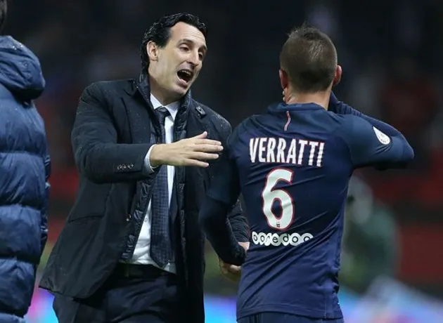 Emery bị Marco Veratti xỉa xói vì khó tính - Bóng Đá