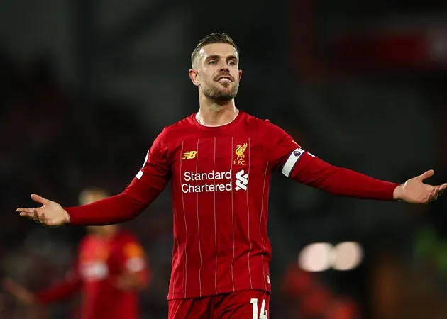 Jordan Henderson has been crowned the Football Writers' Association Footballer of the Year for the 2019/20 season. - Bóng Đá