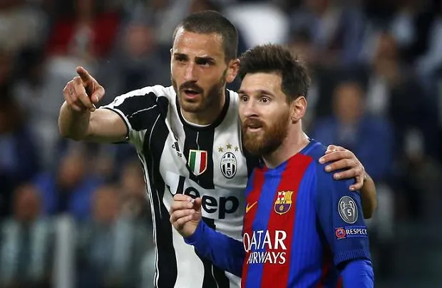 Sao Juventus 'tranh nhau' đổi áo với Messi - Bóng Đá