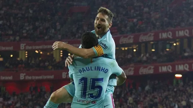 Messi - Paulinho, 'song sát' mới tại Barcelona - Bóng Đá