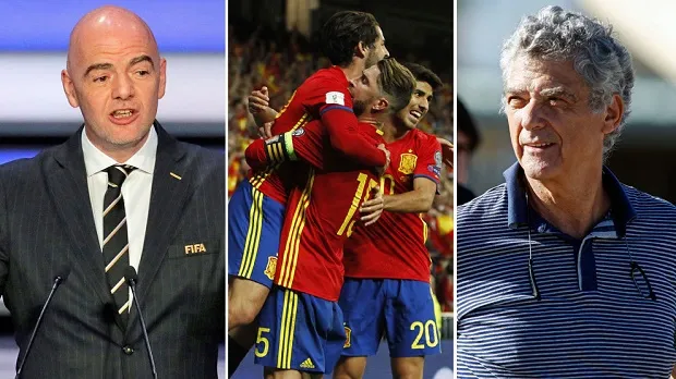 FIFA sờ gáy, Tây Ban Nha có thể bị tước quyền tham dự World Cup - Bóng Đá