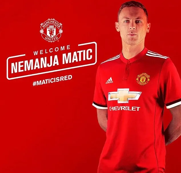 Những hình ảnh đầu tiên của Matic trong màu áo Man Utd - Bóng Đá