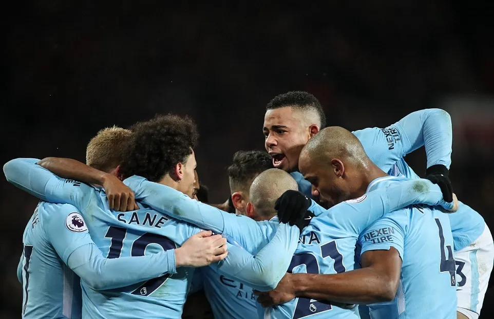 Chấm điểm Man City trận M.U:  - Bóng Đá