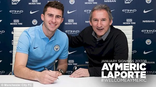 Rạng rỡ ra mắt Man City, Aymeric Laporte chọn xong số áo - Bóng Đá