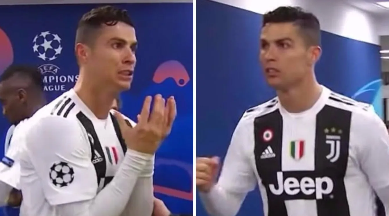 Ronaldo làm điều không thể tin nổi ở giữa hiệp trận thắng Atletico - Bóng Đá