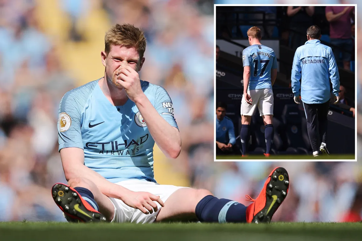 Guardiola cập nhật tình hình chấn thương của De Bruyne - Bóng Đá