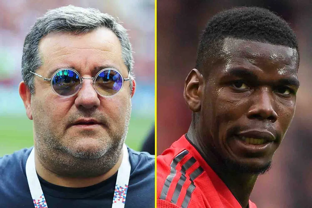 Mino Raiola gives cryptic update on whether Paul Pogba will stay at Manchester United - Bóng Đá
