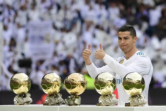 I want to win the Ballon d’Or more times than Messi – Ronaldo - Bóng Đá