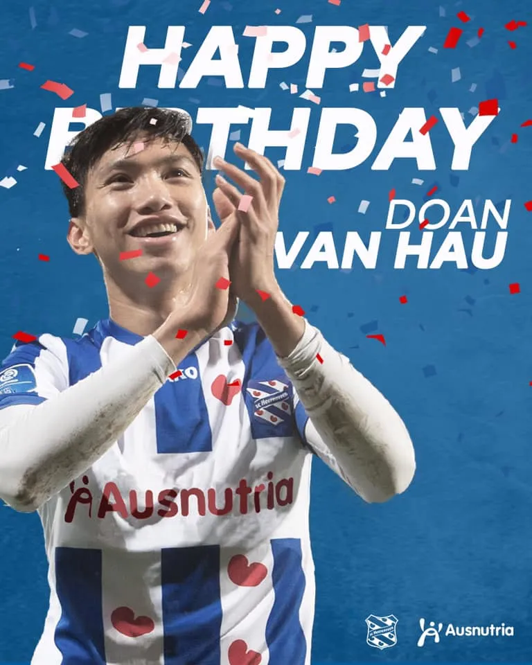 SC Heerenveen có động thái ý nghĩa dành cho Văn Hậu - Bóng Đá