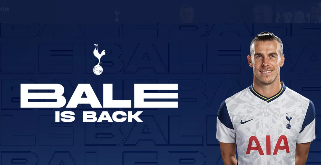 Tái xuất Premier League, Gareth Bale khoác số áo lạ ở Tottenham - Bóng Đá