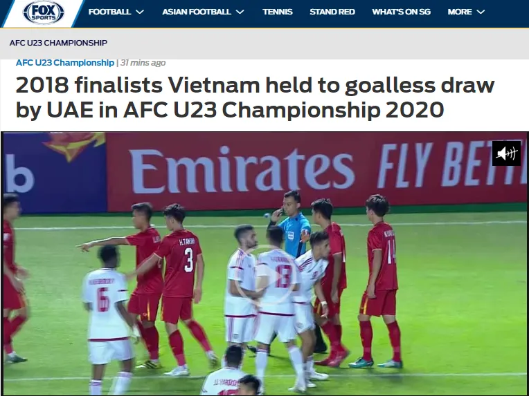 Báo châu Á thán phục 1 cái tên của U23 Việt Nam trong trận hoà UAE - Bóng Đá