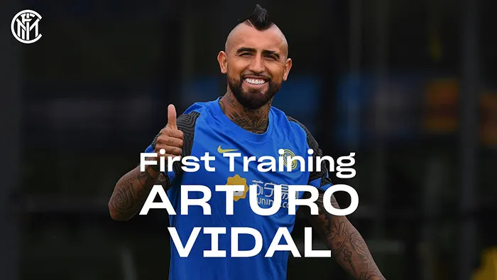 Arturo Vidal gặp lại đồng hương trong buổi tập đầu tiên tại Inter Milan - Bóng Đá