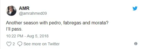 Fan Chelsea đòi tống khứ Fabregas, Morata và Pedro - Bóng Đá