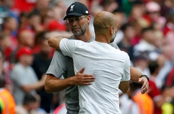 Jurgen Klopp in classy Man City gesture after Liverpool's Community Shield defeat - Bóng Đá