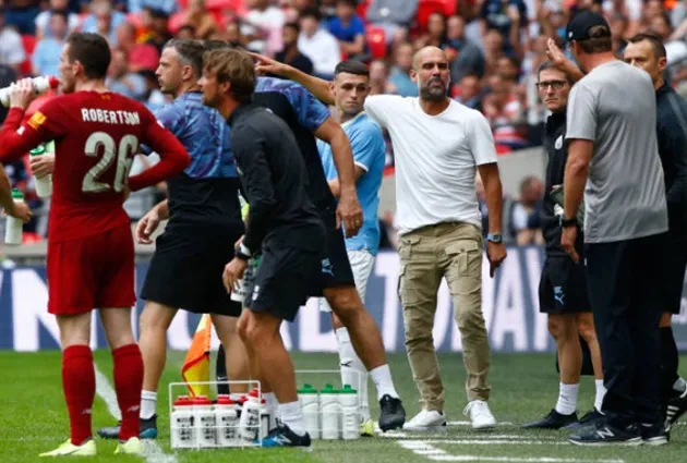 Jurgen Klopp in classy Man City gesture after Liverpool's Community Shield defeat - Bóng Đá