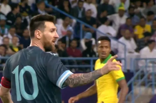 Lionel Messi tells Brazil coach Tite to ‘shut up’ on return from three-month ban  - Bóng Đá