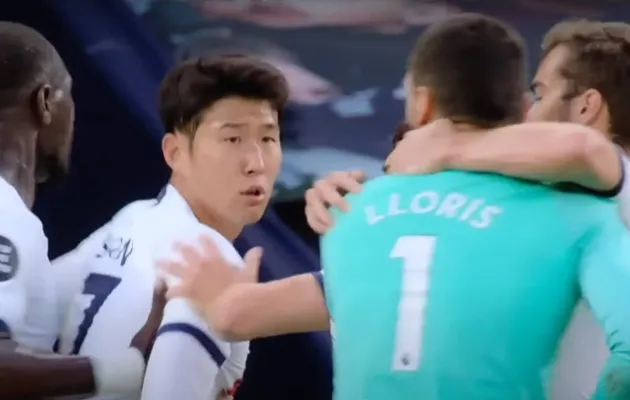 Son Feels the Fury of Lloris at Half-Time for not Tracking Back! - Bóng Đá