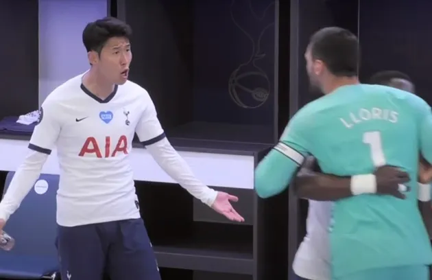 Son Feels the Fury of Lloris at Half-Time for not Tracking Back! - Bóng Đá