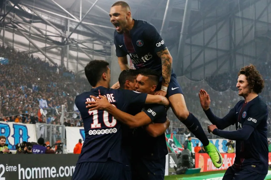 Chùm ảnh: PSG tàn sát Marseille, tiếp tục đua với AS Monaco - Bóng Đá