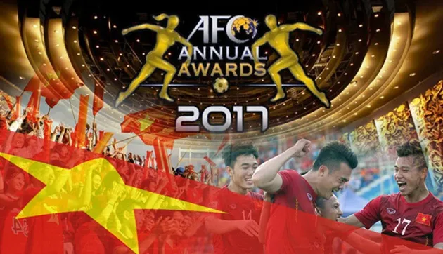 VFF nhận 2 đề cử giải thưởng năm 2017 của AFC - Bóng Đá